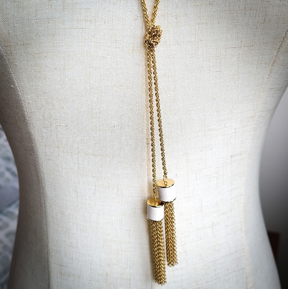 New Brahmin FAIRHAVEN Duo Tassel Necklace - Picture 2 of 8